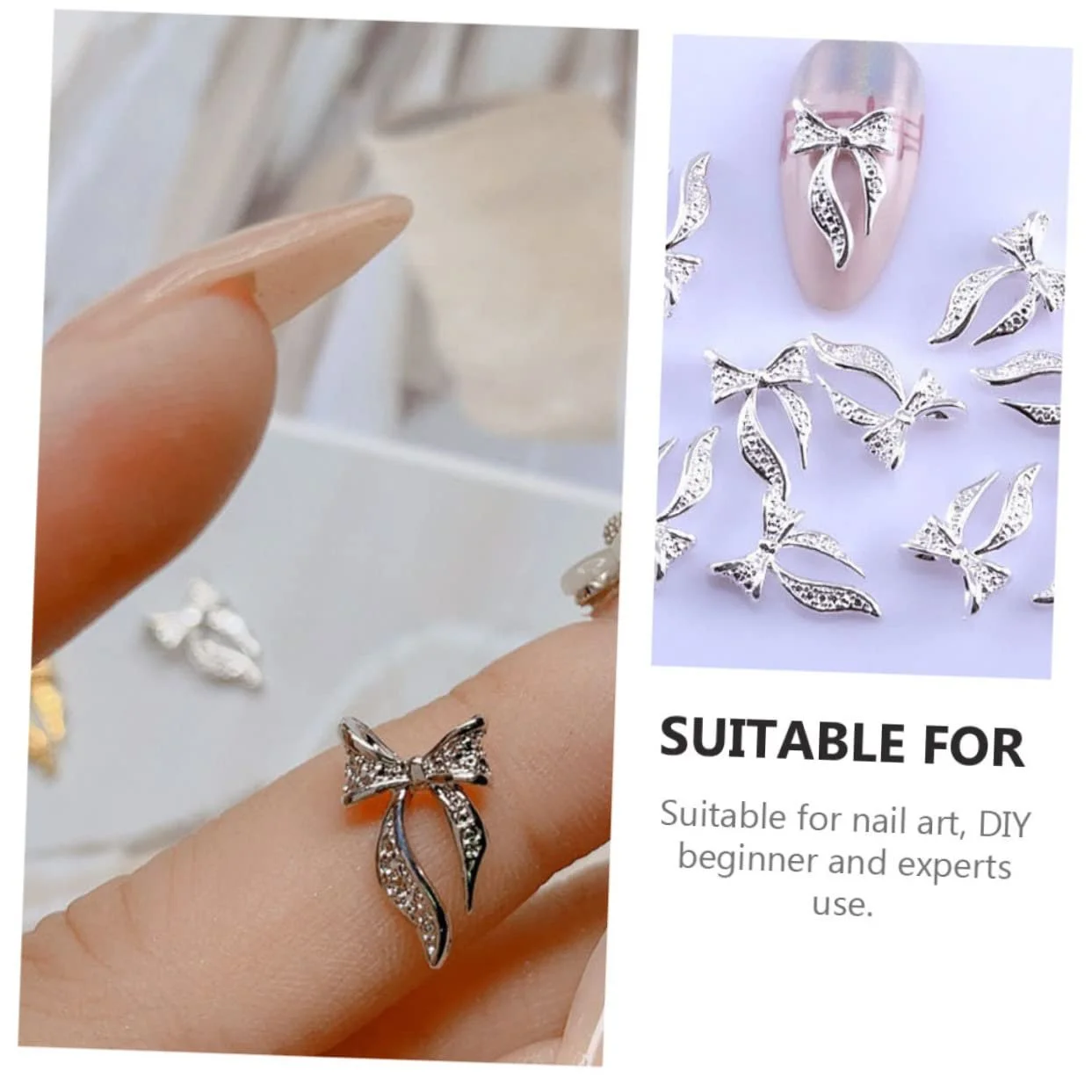 Наклейки для ногтей Стразы 3D для маникюра 100 шт., фото №4