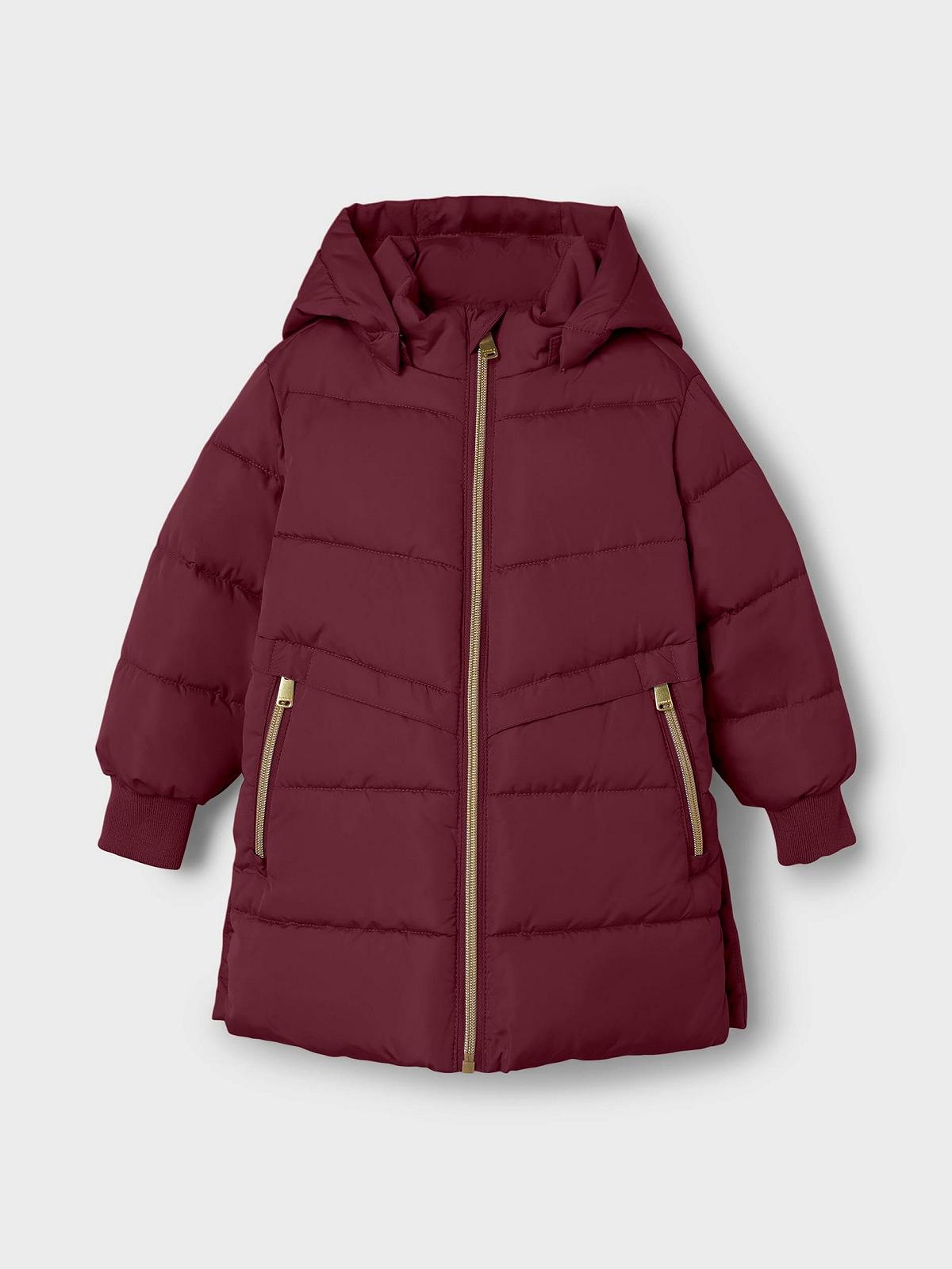 Куртка-пуховик NAME IT Nmfmusic Long Puffer Jacket Tb для девочек, фото №3