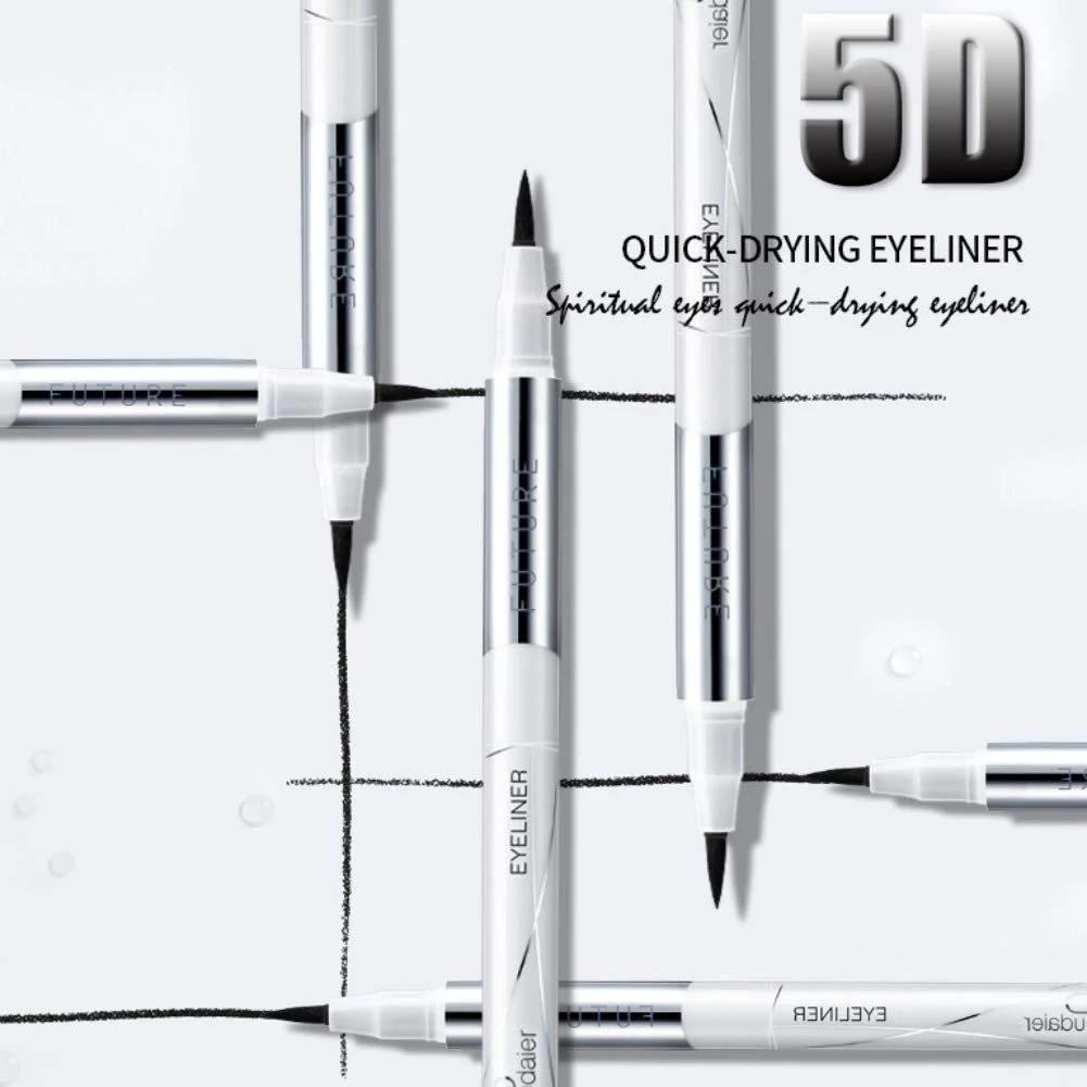 Рідка Підводка для очей ColorfulLaVie, водостійка, потостійка, довговічна, легко фарбується, фото №3