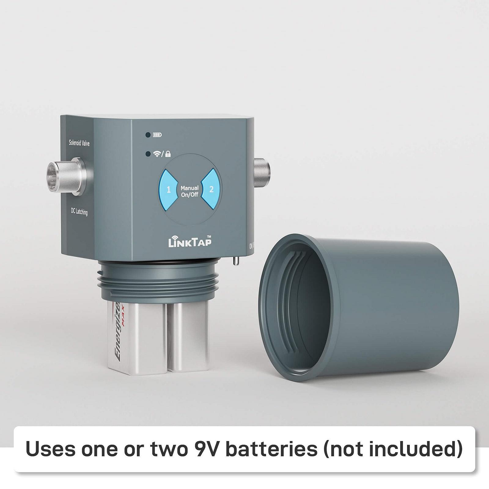 Контроллер, таймер полива LinkTap T1 2-Zone IP66 Integrated Flow Meter Weather Adjustment, фото №7