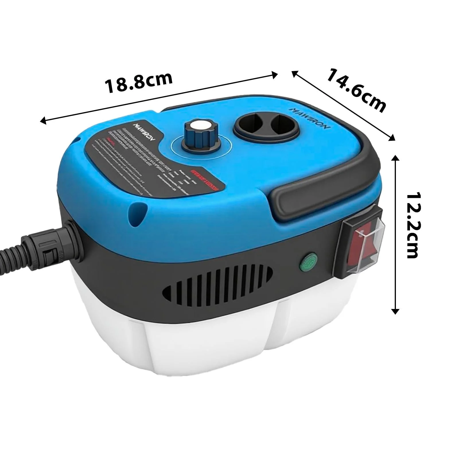 Пароочисник високого тиску портативний з подовженим шлангом та аксесуарами, фото №8 Пароочисник високого тиску портативний з подовженим шлангом та аксесуарами, фото №8