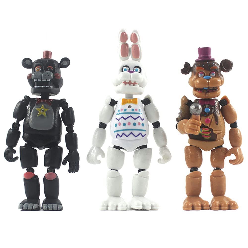 Фигурки Xinchangda FNAF, игровые Five Nights, подвижные, украшения для стола, детский подарок на Новый год, 6 шт., фото №5 Фигурки Xinchangda FNAF, игровые Five Nights, подвижные, украшения для стола, детский подарок на Новый год, 6 шт., фото №5