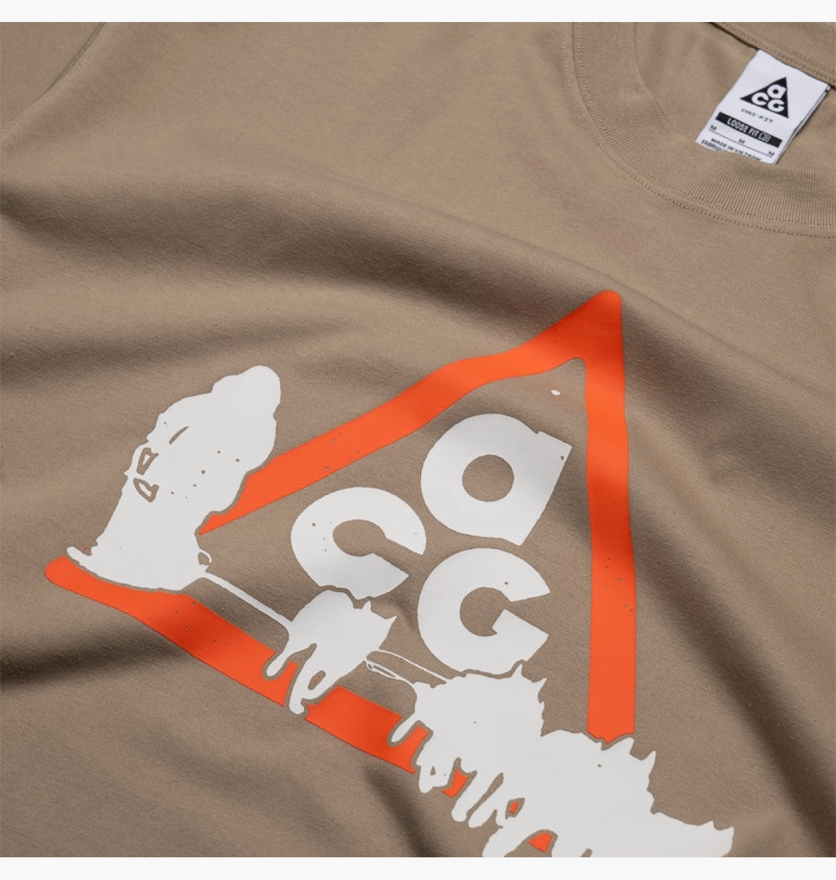 Футболка Nike ACG OC Dog Sled  Khaki M, фото №4