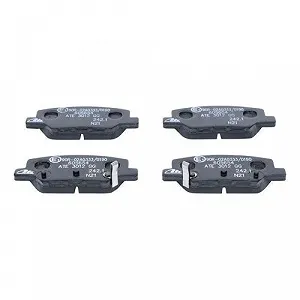 Комплект гальмівних колодок дискового гальма ATE 13.0460-5654.2 для CITROËN MAZDA MITSUBISHI synthetic.ua - Фото 1