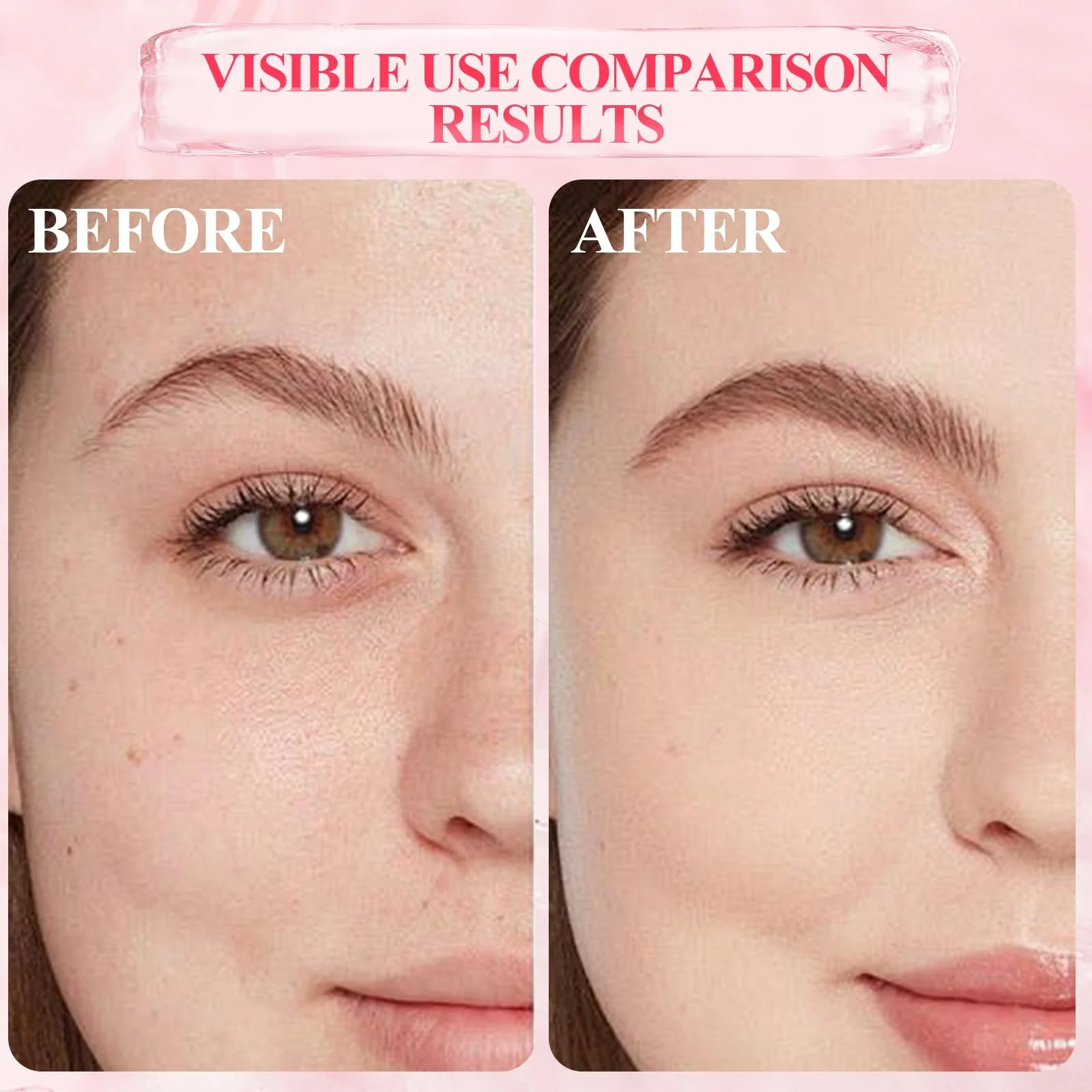 Маска для обличчя Паковання з 6 штук Зволожувальна, живильна маска з койєвою кислотою і куркумою, рожева, фото №3