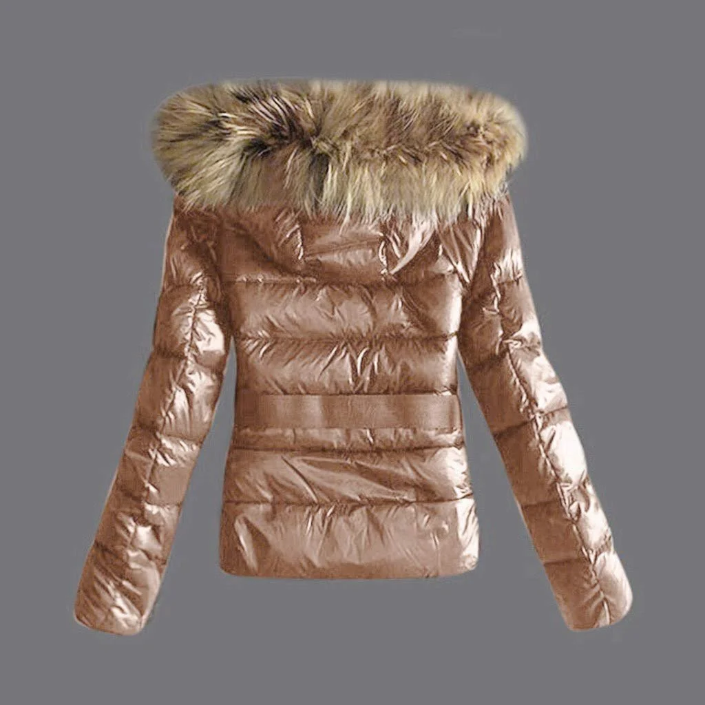 Пальто Жіноче Елегантне Schwarzer Тепле Зимове Хутряний комір Капюшон, фото №4 Пальто Жіноче Елегантне Schwarzer Тепле Зимове Хутряний комір Капюшон, фото №4