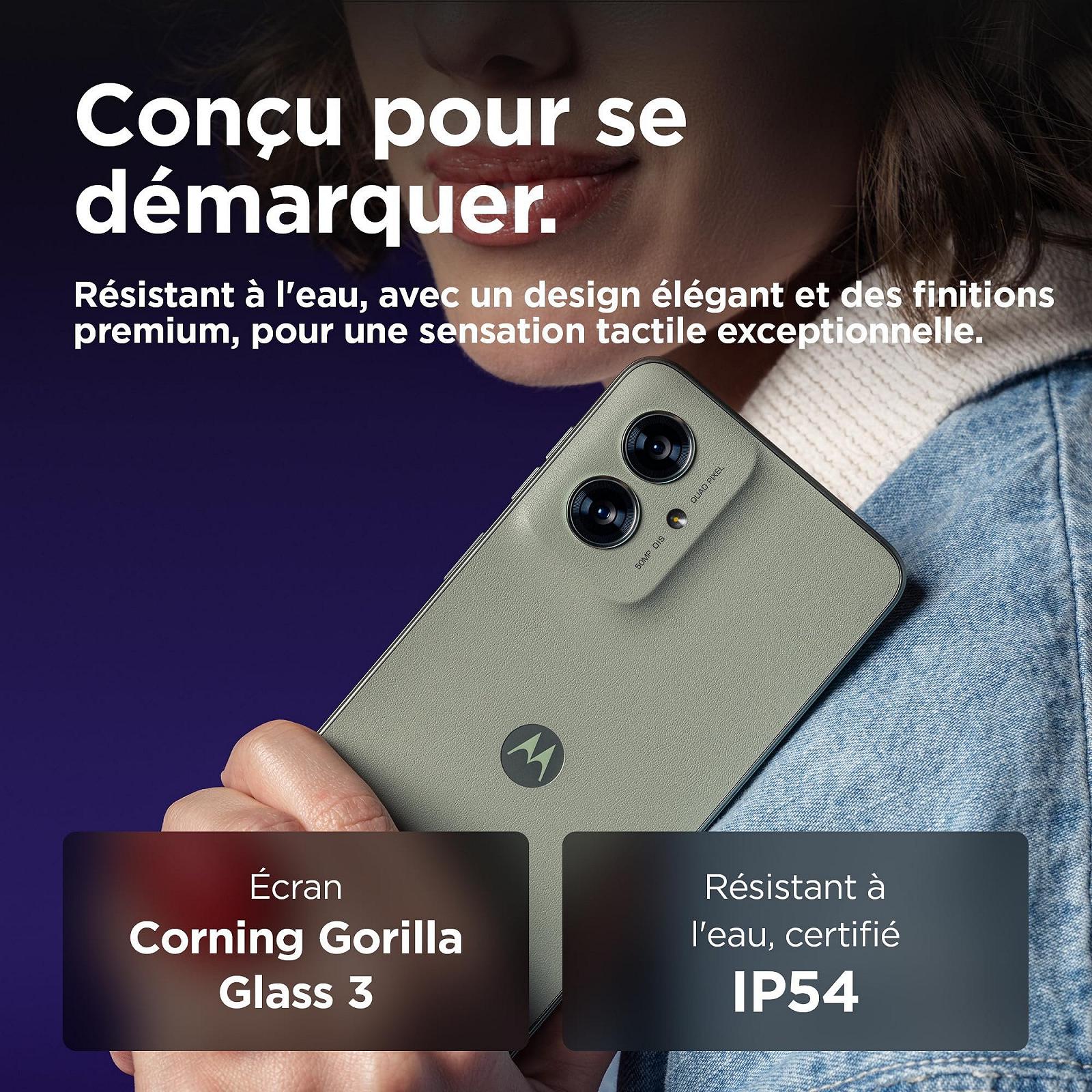 Смартфон Motorola Moto G55 5G 256 GB 8 GB RAM Dual SIM Smoky Green, фото №6