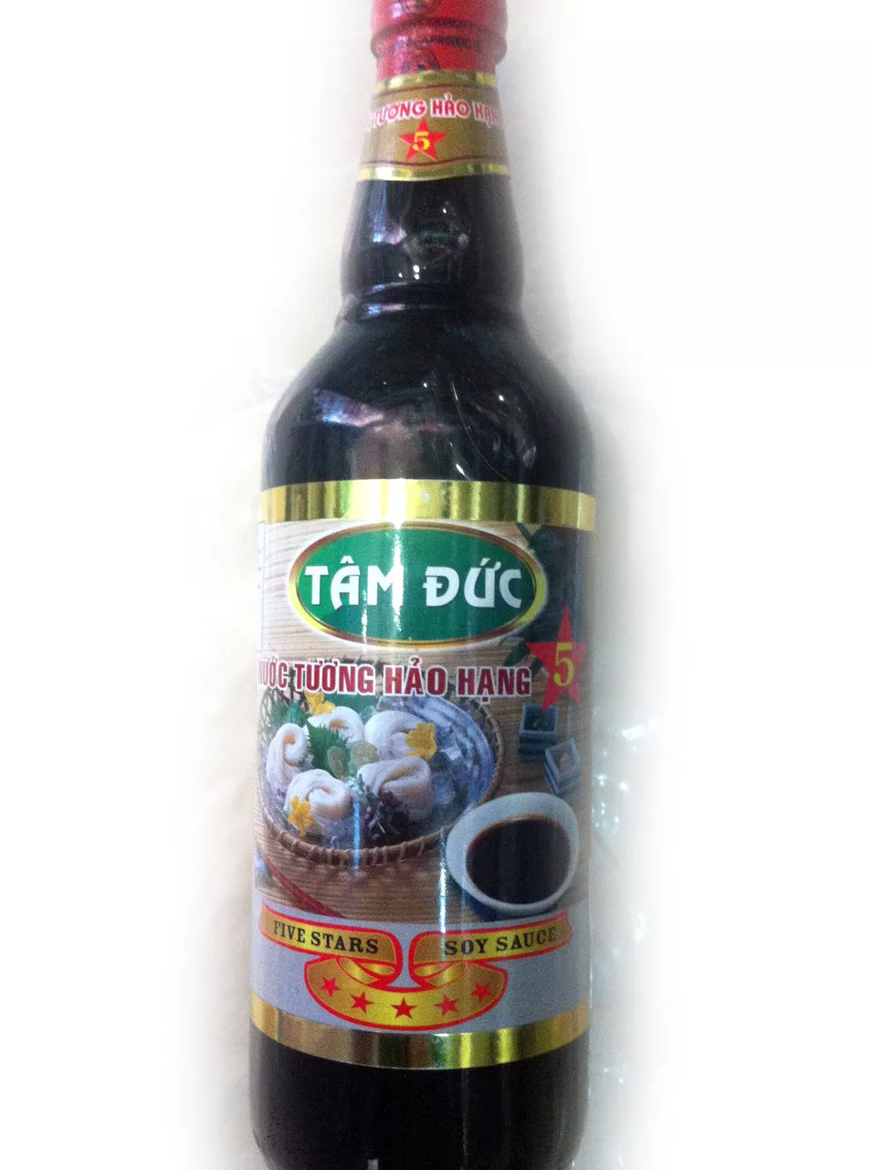 Соевый соус Tam Duc Премиум 5 звёзд в стекле 500 мл , фото №1