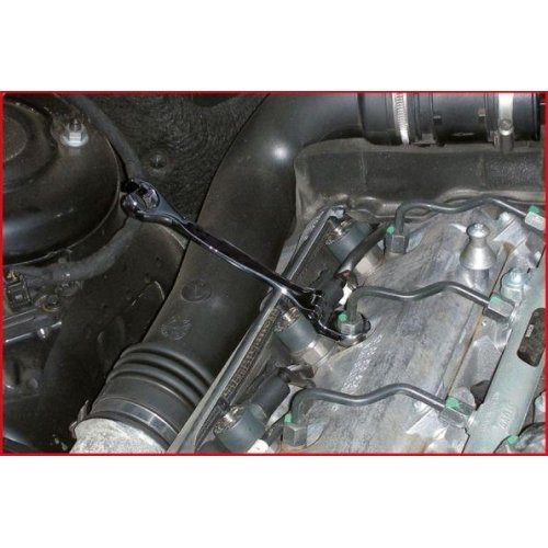 Ключ накидний двосторонній KS TOOLS 518.0382 18x19 мм глибокий вигин, фото №2