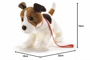 Плюшева іграшка Джек Рассел Тер'єр Plush & Company Milo з повідком, 32 см, різнокольоровий ціна на synthetic.ua - Фото 1 Плюшева іграшка Джек Рассел Тер'єр Plush & Company Milo з повідком, 32 см, різнокольоровий synthetic.ua - Фото 1
