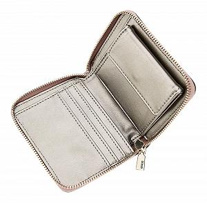 Кошелек GUESS Eco Ali Zip Around S Mauve synthetic.ua - Фото 1