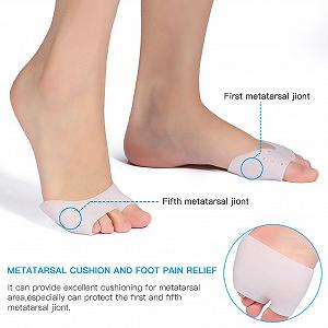 Коректор Hallux Valgus, 2 пари коректорів для бурситу, гелевий synthetic.ua - Фото 1