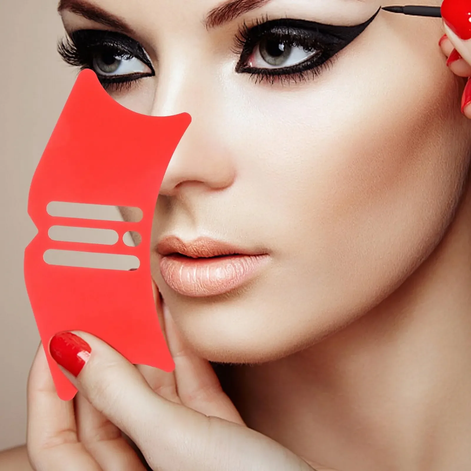 Трафареты для бровей minkissy, силиконовый аппликатор для макияжа, фото №5