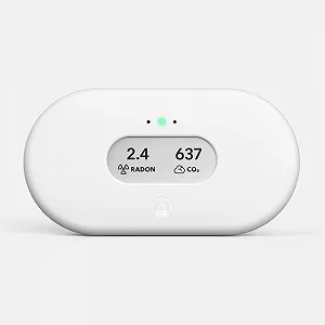 Детектор радона и качества воздуха Airthings View Radon 2960 Белый - Фото 1
