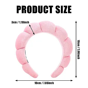 Набір косметичних обручів для волосся 2 шт synthetic.ua - Фото 1