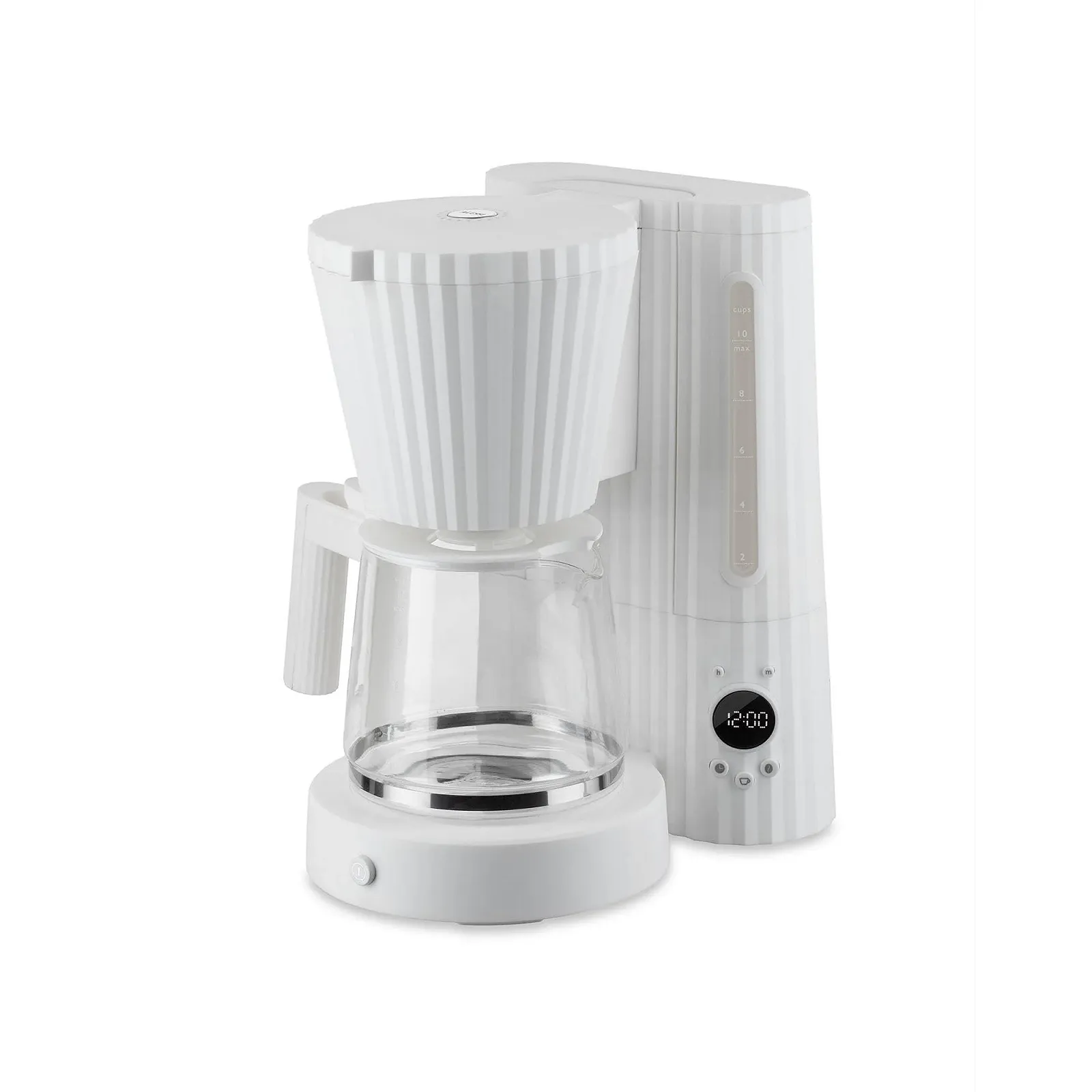 Фильтровая кофеварка Alessi Plissé MDL14 W 1100 Вт 150 сл White, фото №1