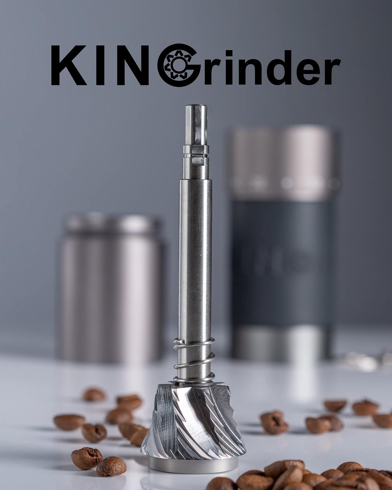 Ручная кофемолка KINGrinder K6 с 200 уровнями помола для Aeropress, френч-пресса, капельного кофе, эспрессо, вместимость 25-35 г, фото №3 Ручная кофемолка KINGrinder K6 с 200 уровнями помола для Aeropress, френч-пресса, капельного кофе, эспрессо, вместимость 25-35 г, фото №3