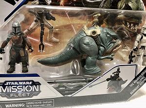 Фигурки Star Wars Hasbro Mission Fleet Экспедиционный Класс Мандалорец, Блург, Остаточный Штурмовик Битва в Пустоши synthetic.ua - Фото 1