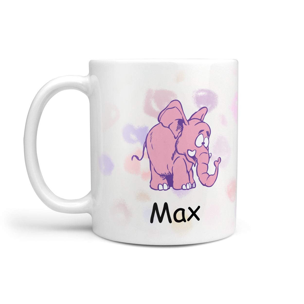 Дитяча пластикова кружка Sunnywall з іменем, слон 10, фото №3