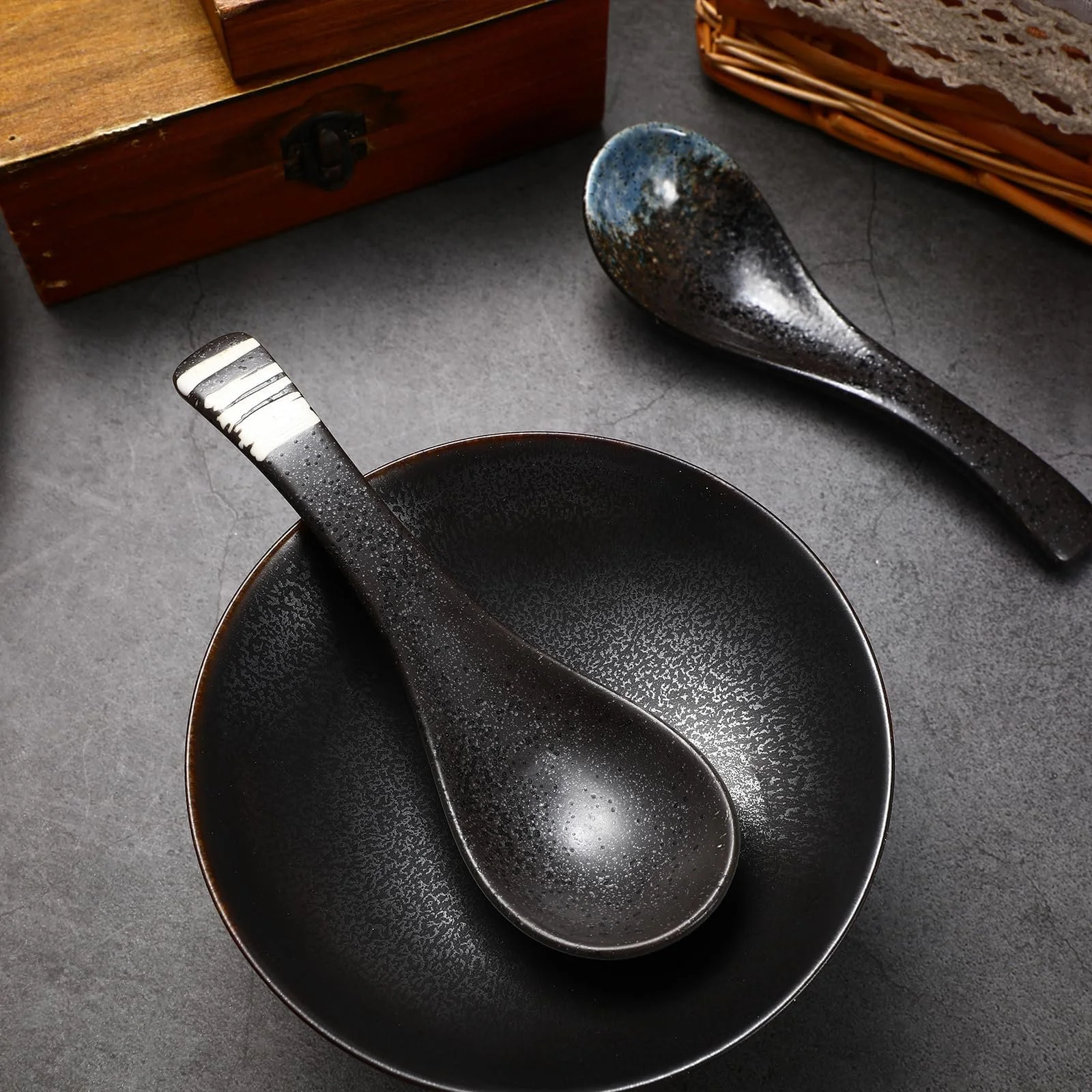 Ложка для супу UPKOCH Японський набір, фото №7