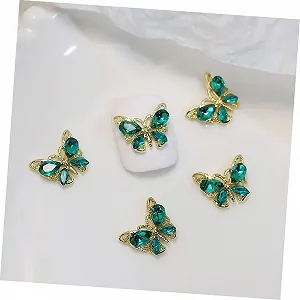 Украшения для ногтей Бабочка FRCOLOR 4 набора, 3D украшения для маникюра, 10 штук x 4 synthetic.ua - Фото 1