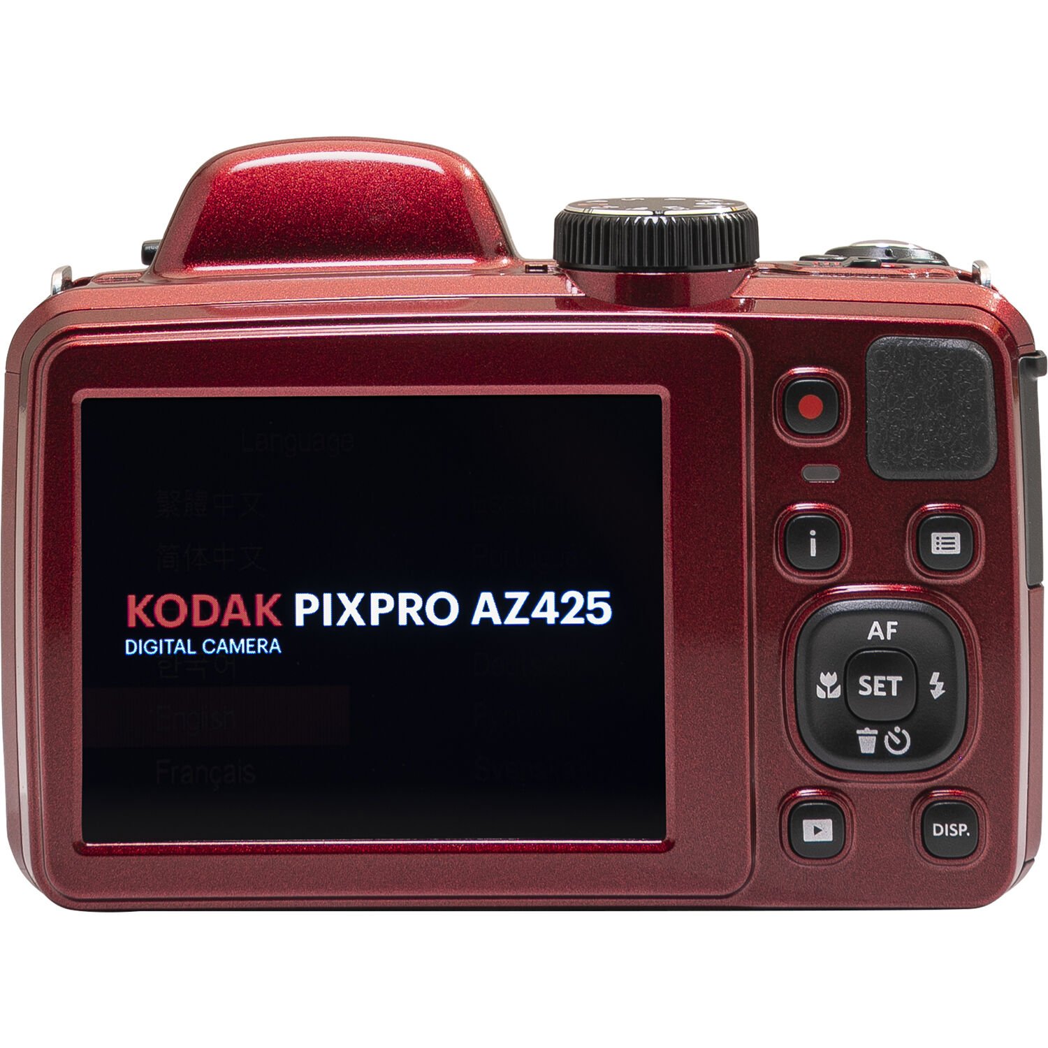 Фотоапарат Kodak Pixpro AZ425 20Мп / CCD / 42Х зум / Червоний, фото №4