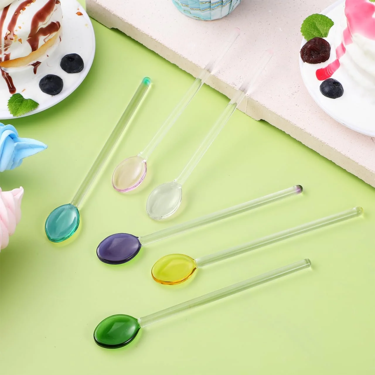 Набір скляних ложок 6 шт., фото №8