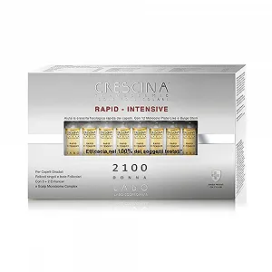 Средство против выпадения волос для женщин LABO Crescina Transdermic Rapid-Intensive Follicolari Islands 2100, 40 ампул - Фото 1