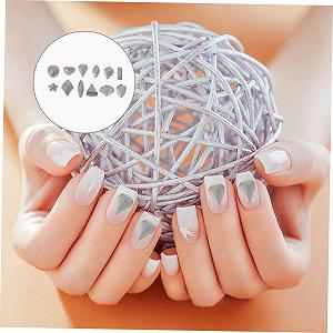 Стрази для нігтів Healeved, чорний дизайн synthetic.ua - Фото 1