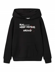 Толстовка NAME IT Nkmnotus LS Nreg Sweat Wh Bru - Фото 1