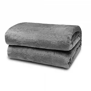 Пухнаста Покривало Einfeben 220 x 240 см, високоякісна суперм’яка флісова Покривало як покривало для дивана або вітальні - Фото 1