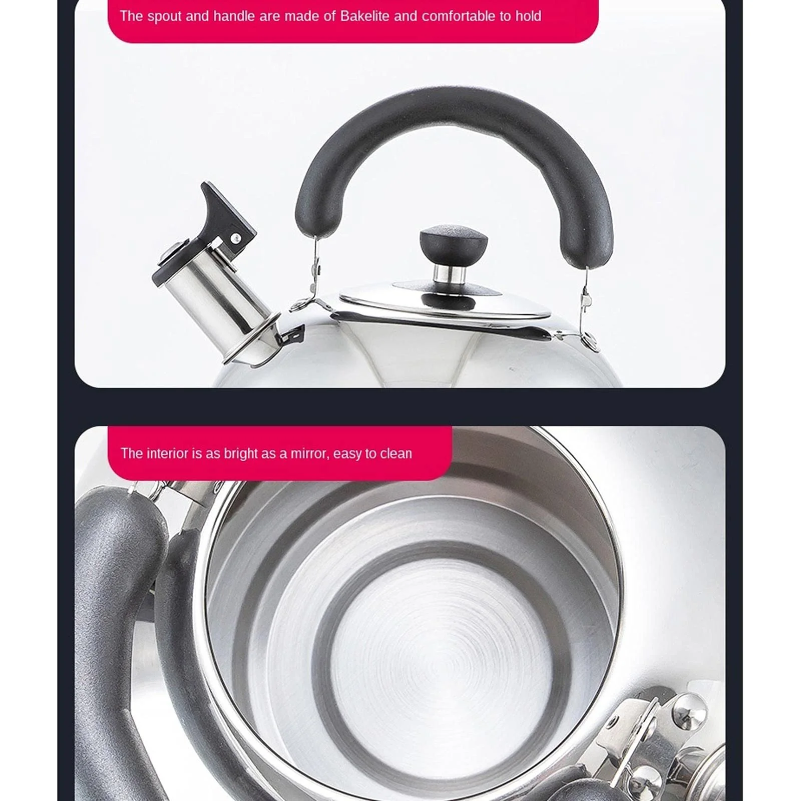 Чайник Велика Місткість для Домашньої Індукційної Плити Газова Плита, фото №3 Чайник Велика Місткість для Домашньої Індукційної Плити Газова Плита, фото №3