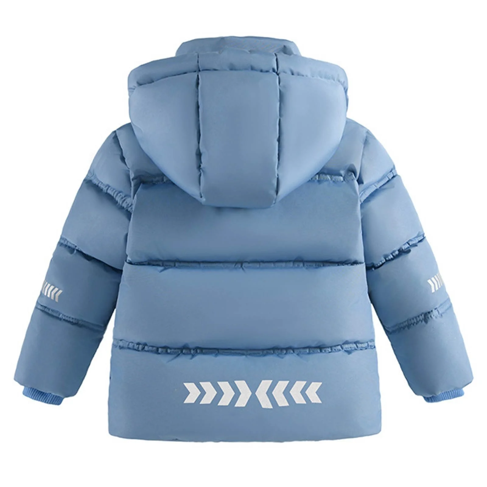 Пухова зимова куртка для хлопчиків Коротка Стильна Потовщена Тепла зимова, фото №2