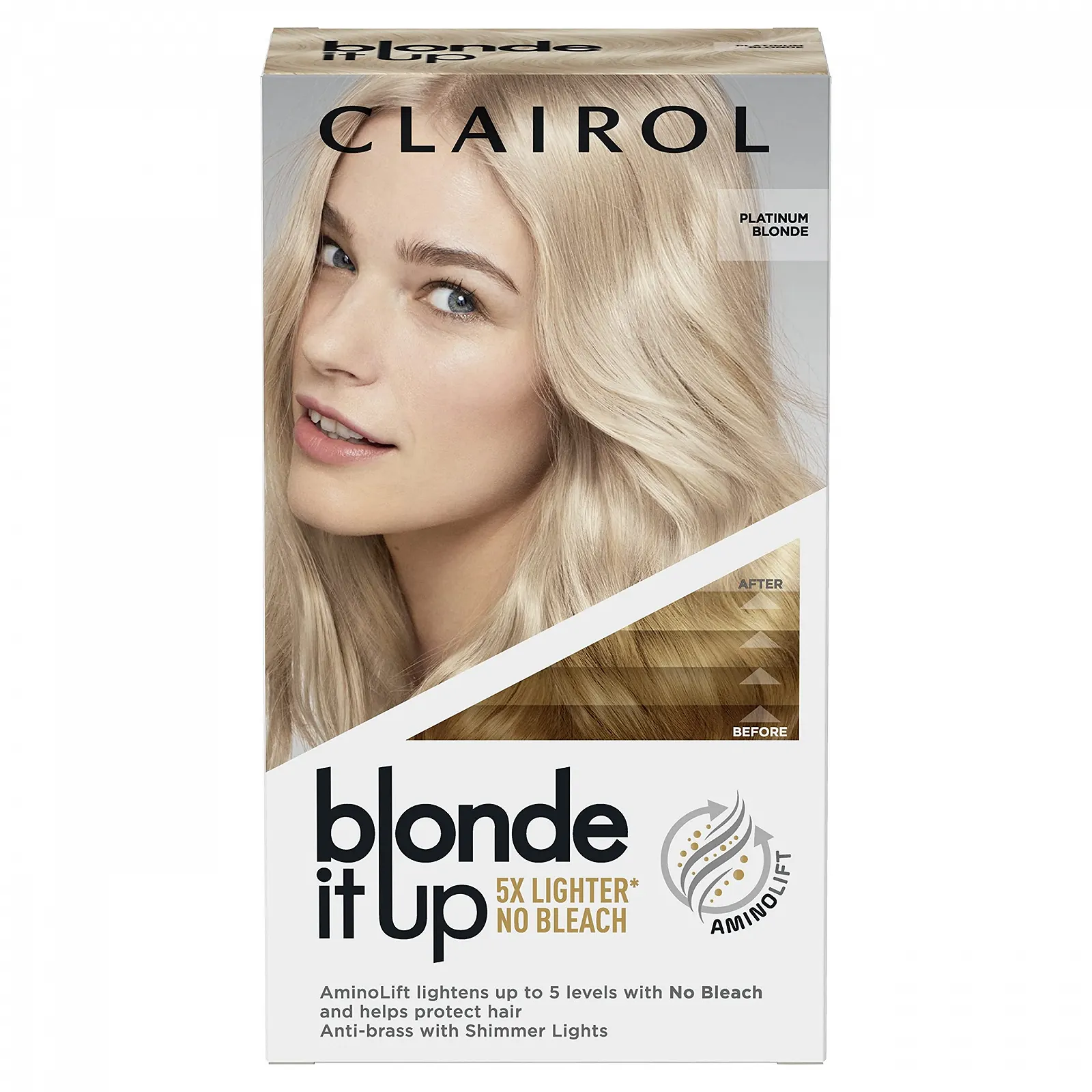 Стійка фарба для волосся Clairol Blonde It Up Platinum Blonde, фото №1