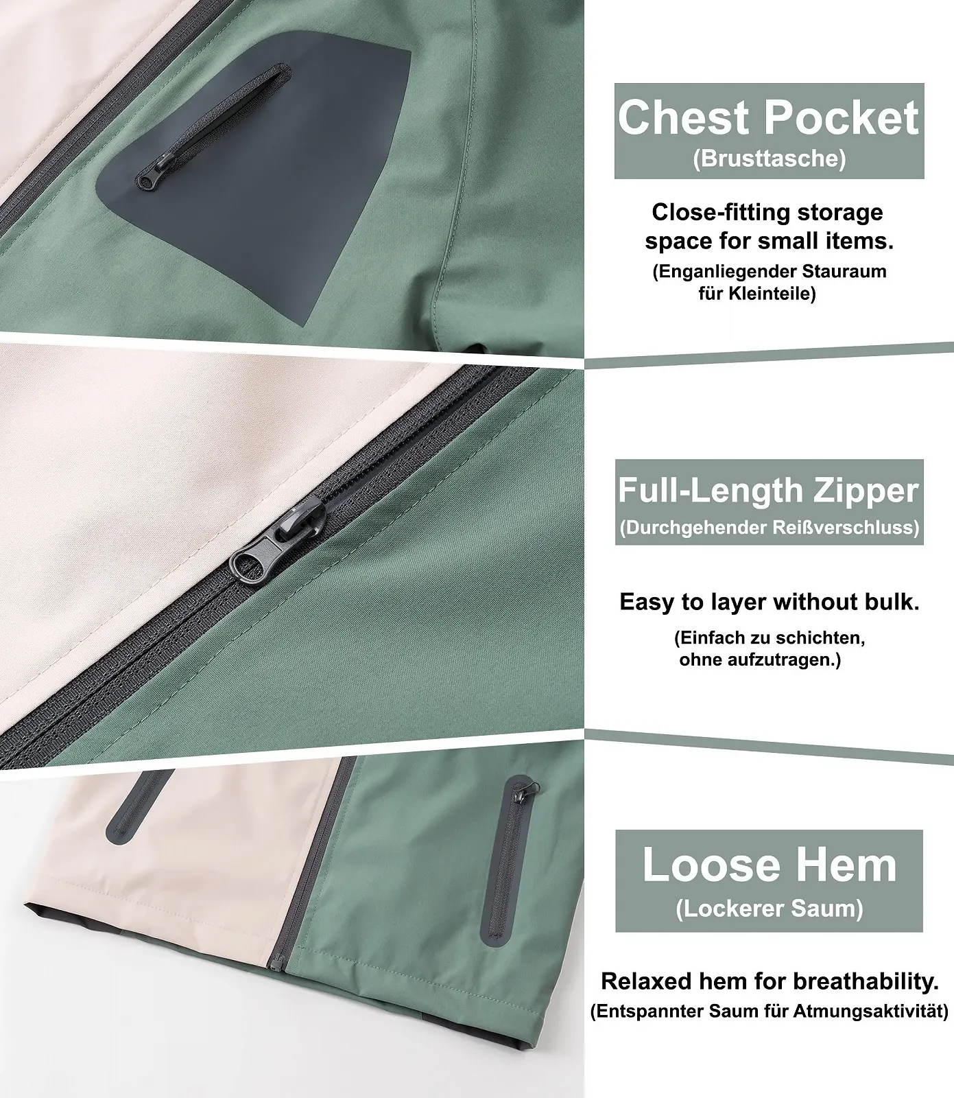 Дитяча дощова куртка ALXHUTE, Перехідна, фото №6 Дитяча дощова куртка ALXHUTE, Перехідна, фото №6