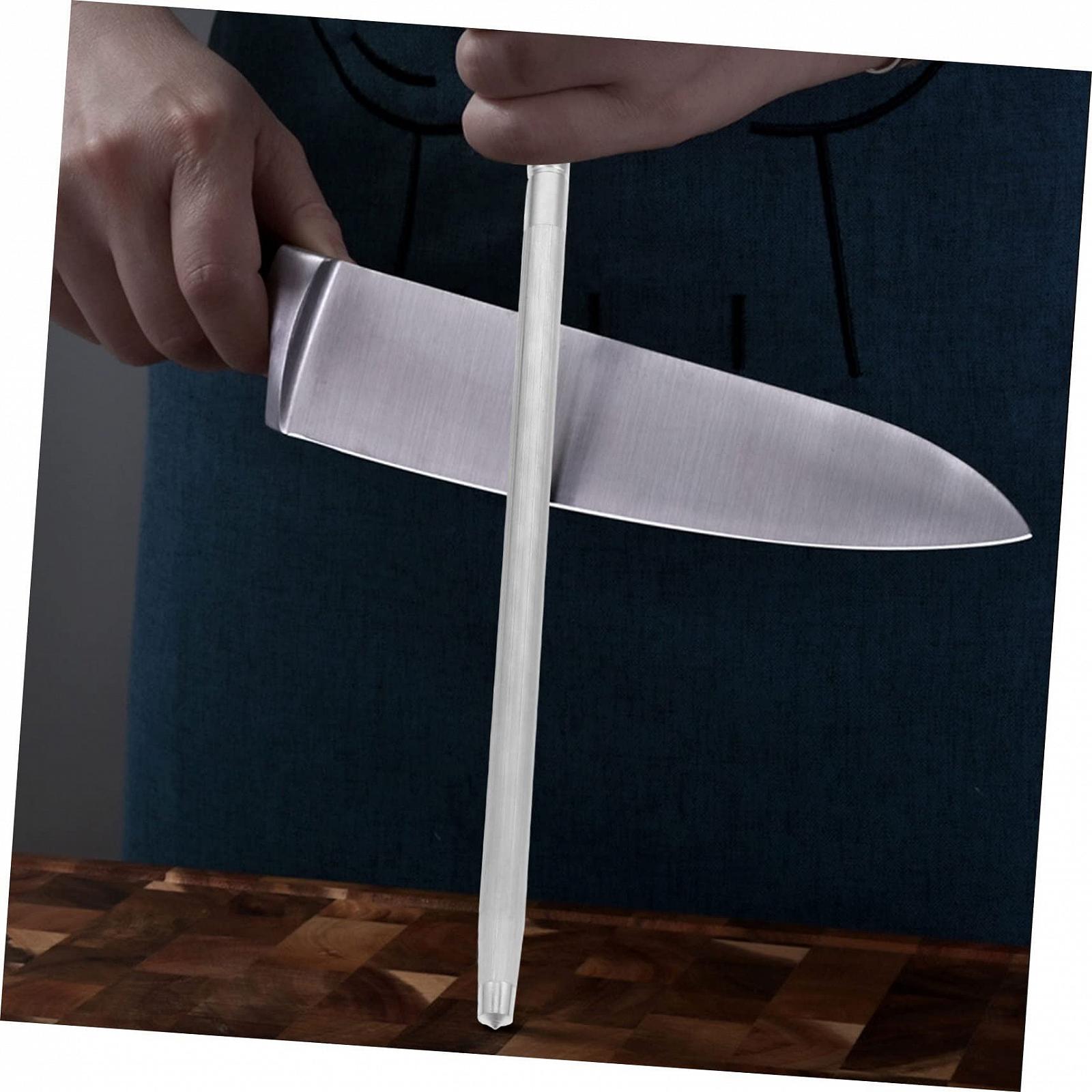 Мусат для заточування ножів iplusmile Сталевий Висока твердість Багатофункціональний, фото №6 Мусат для заточування ножів iplusmile Сталевий Висока твердість Багатофункціональний, фото №6