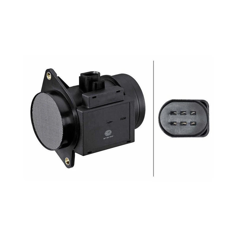 Расходомер воздуха HELLA 8ET 009 142-671 для ALFA ROMEO FIAT LANCIA OPEL VAUXHALL, фото №1