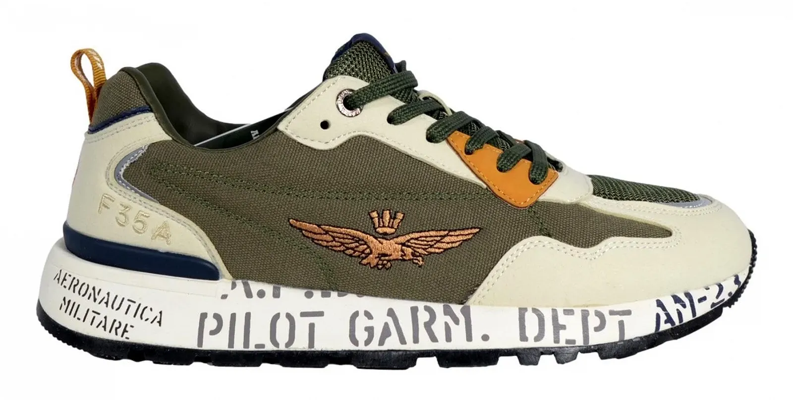 Кросівки Aeronautica Militare Verde Militare US24AR09 241SC276CT3332, фото №2 Кросівки Aeronautica Militare Verde Militare US24AR09 241SC276CT3332, фото №2