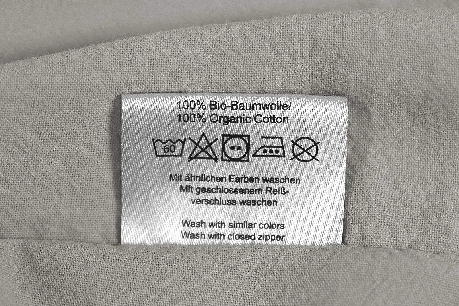 Постільна білизна Jilda-tex Lisbon органічна бавовна ефект потертості Made in Green, фото №6