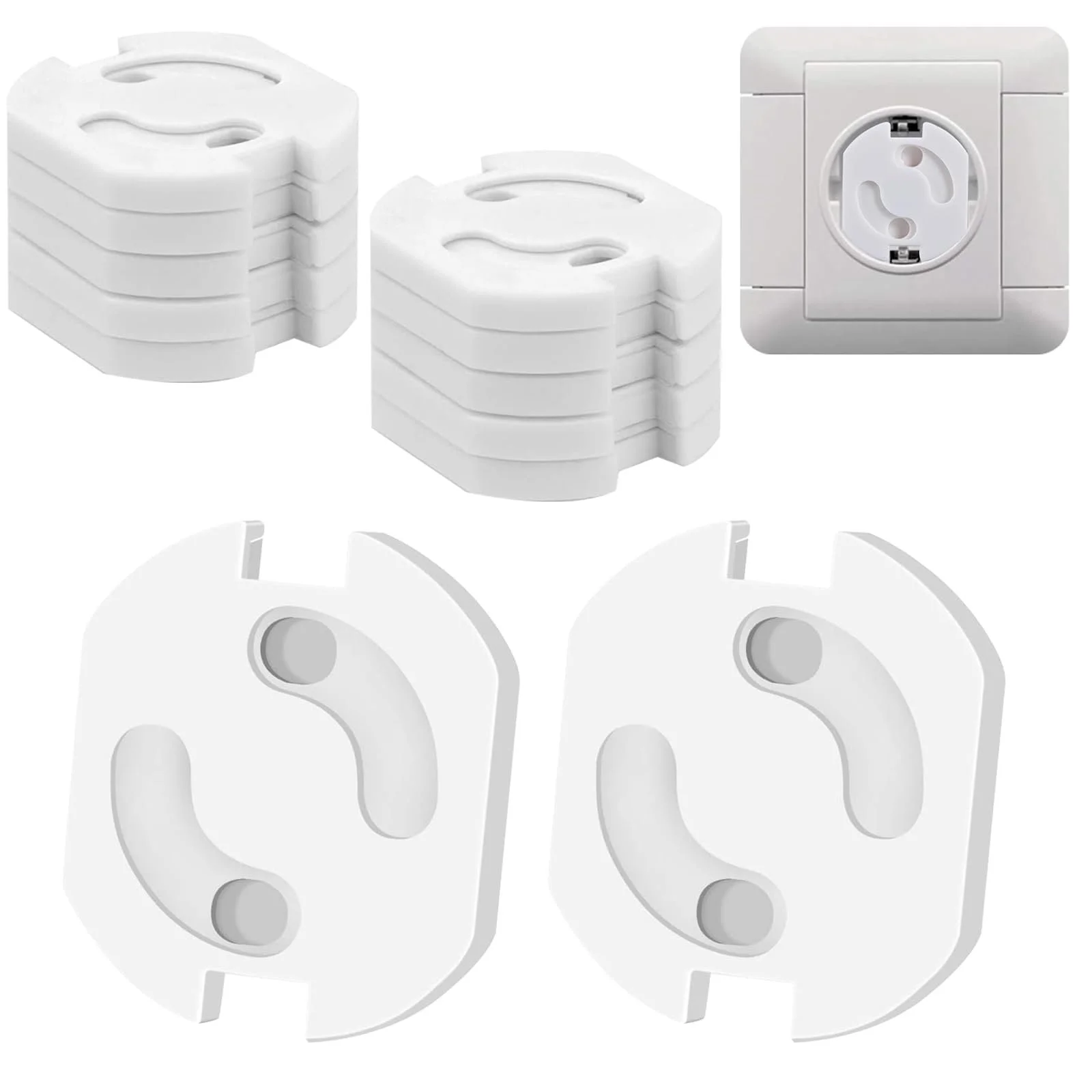 Заглушки для розеток Pack of 12 Twist Mechanism, фото №1