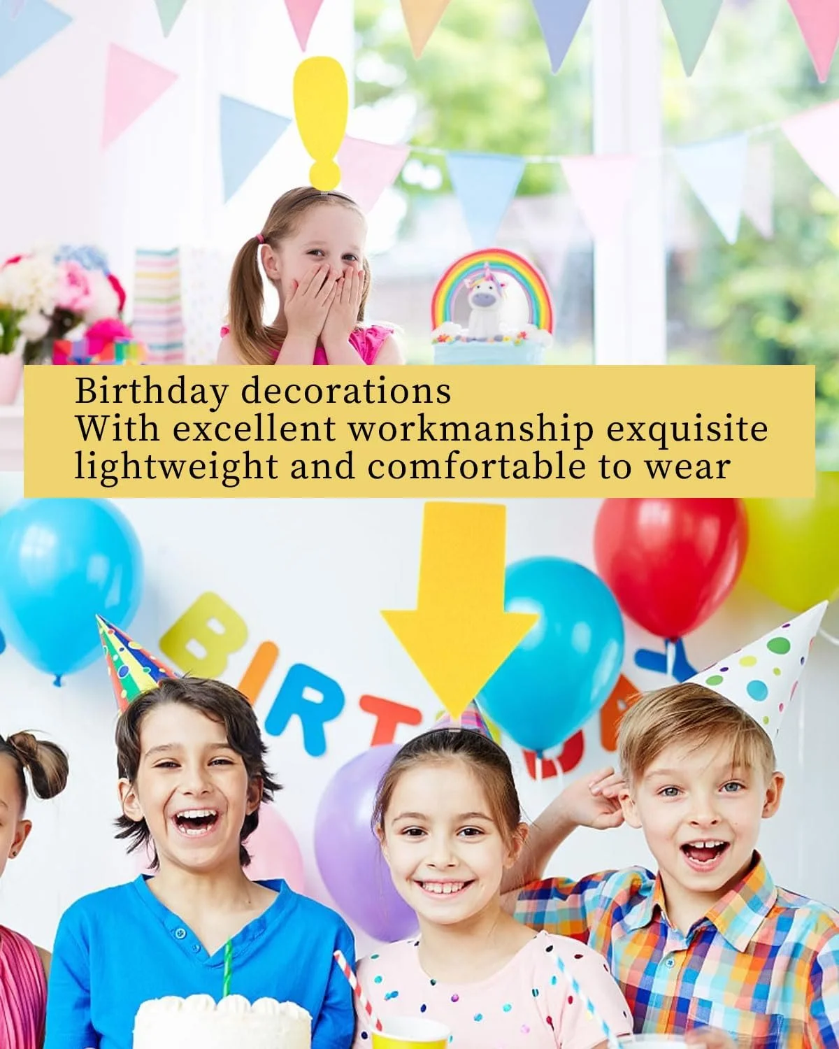 Набір з 4 обручів на голову Різдвяний, фото №4