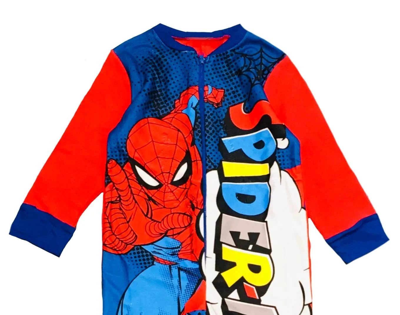 Дитячий флісовий комбінезон Marvel Spiderman, піжама, дитячий, фото №3