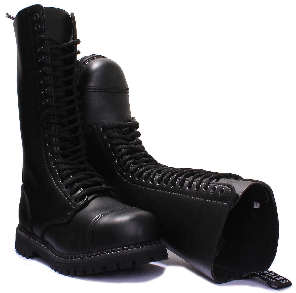 Черевики Derby Grinders King CS Чорні, фото №5