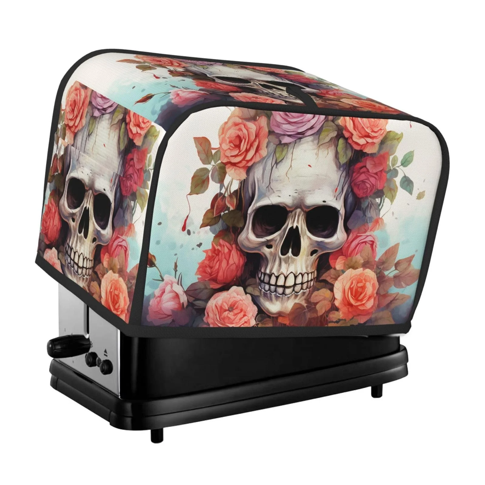 Чохол для тостера Cute Skeleton with Flowers, фото №1 Чохол для тостера Cute Skeleton with Flowers, фото №1