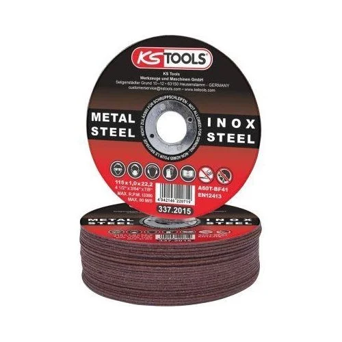 Отрезной диск для угловой шлифовальной машины KS TOOLS 337.2015, фото №2 Отрезной диск для угловой шлифовальной машины KS TOOLS 337.2015, фото №2