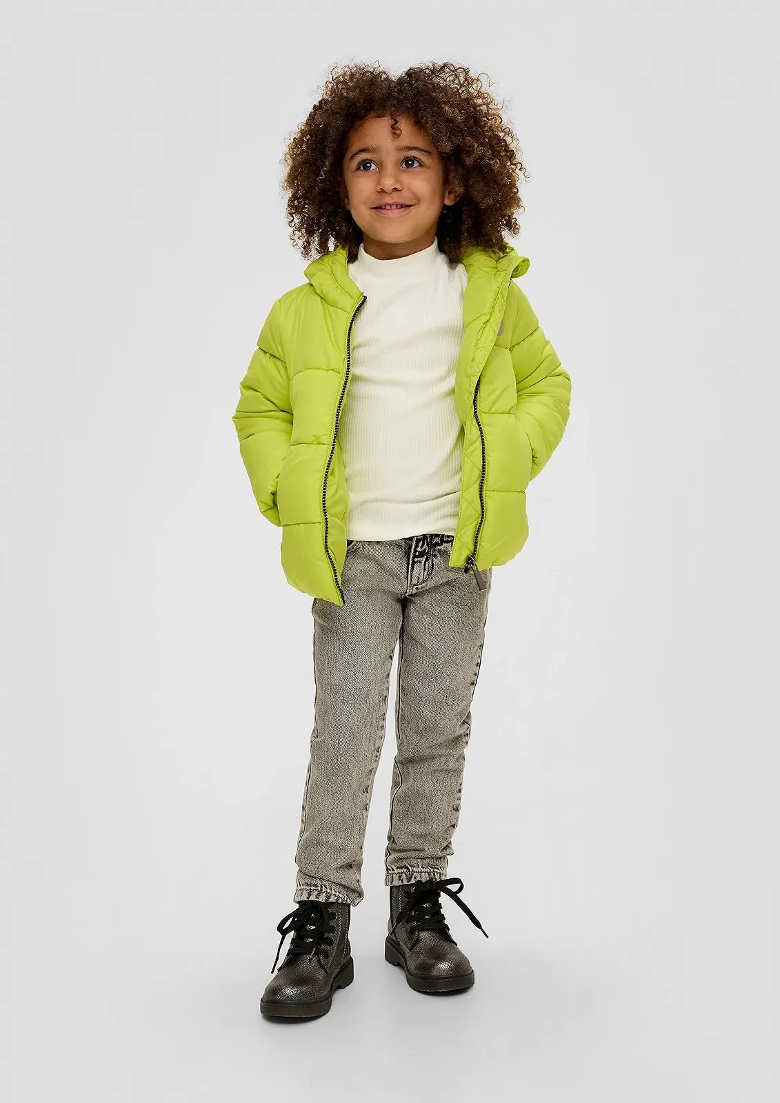 Куртка стьобана s.Oliver з флісовою підкладкою, фото №2