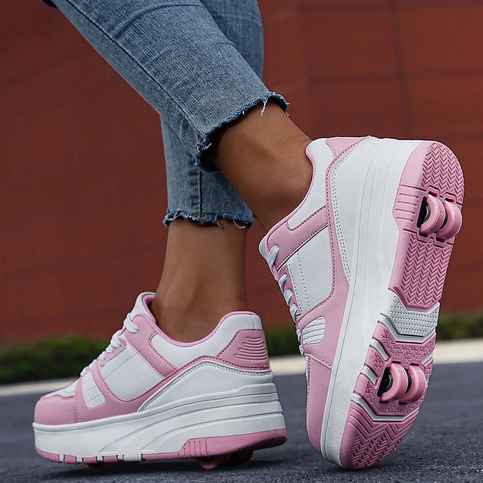 Дитячі роликові кросівки на колесах, фото №3