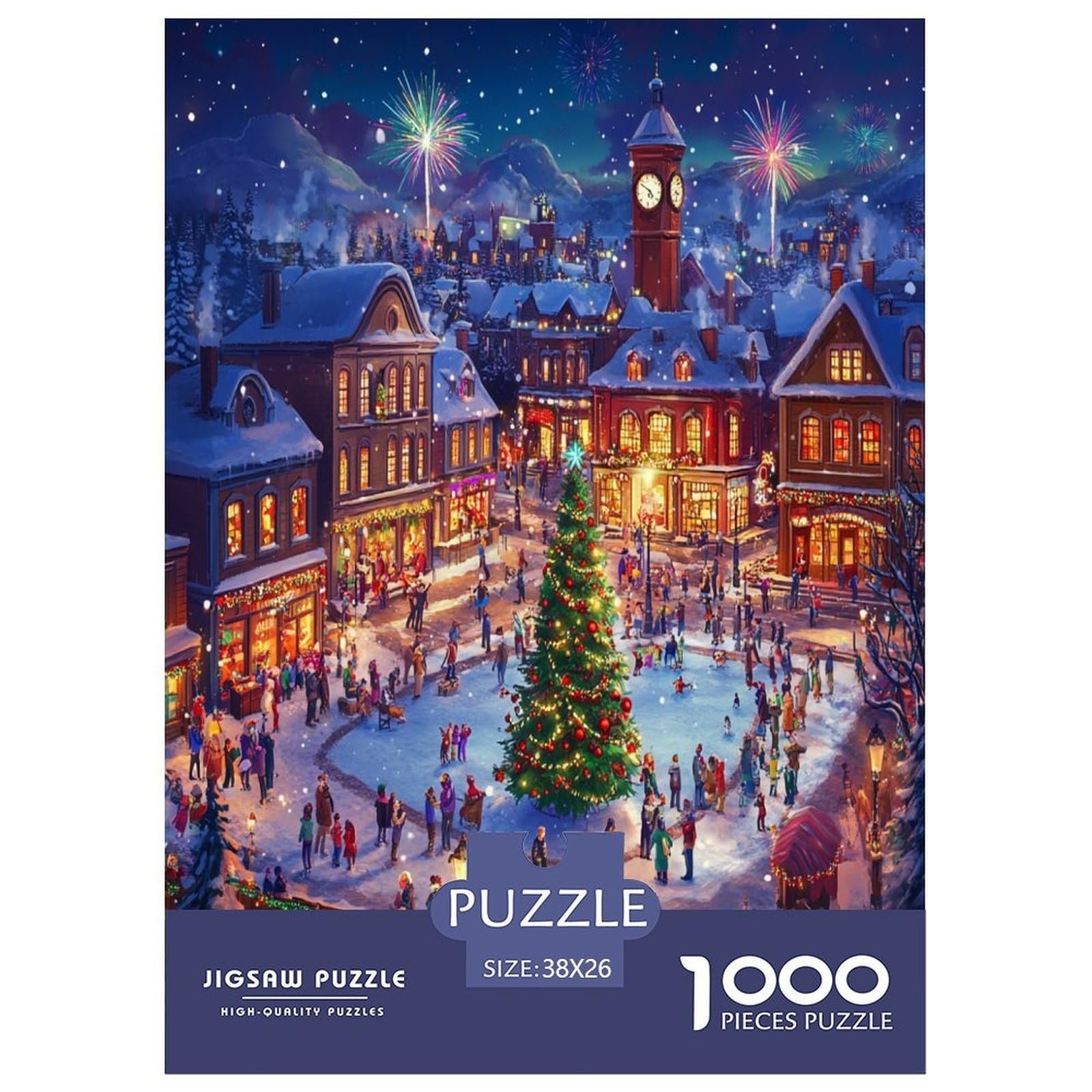 Пазл Christmas Tree 1000 деталей 38 x 26 см, фото №1