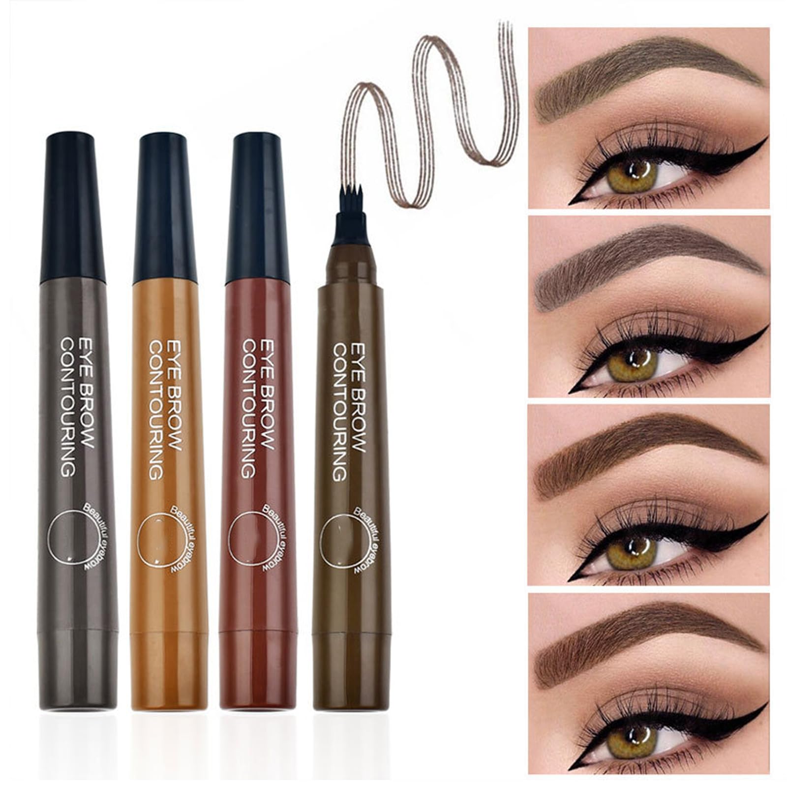 Олівець для брів Magical Precise Waterproof Brow Pen Light Brown, фото №3