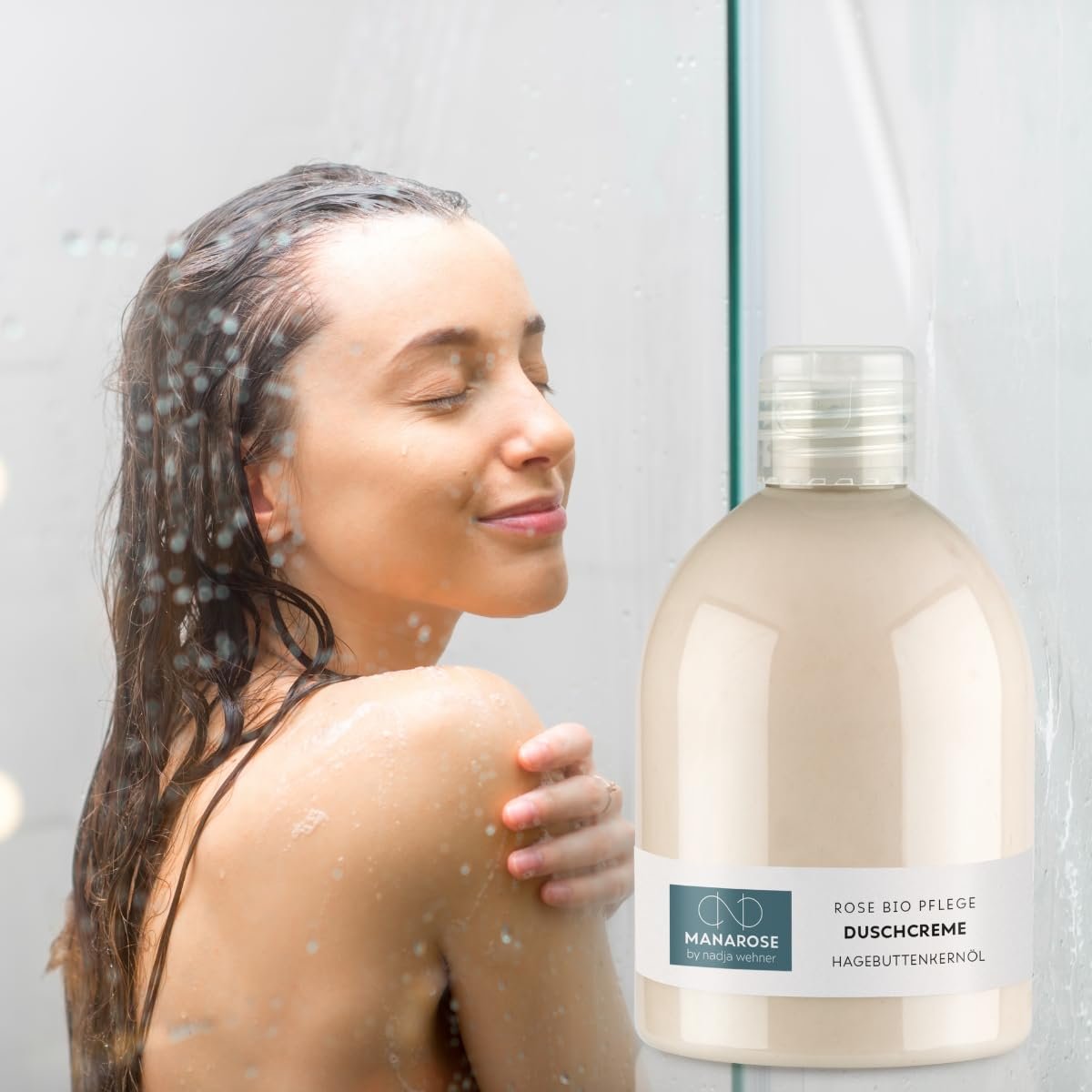 Крем-гель для душу Manarose з олією насіння шипшини 250 мл, фото №4